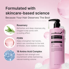 Rosemary PDRN Cooling Thickening Shampoo - Medicube Special Offer
