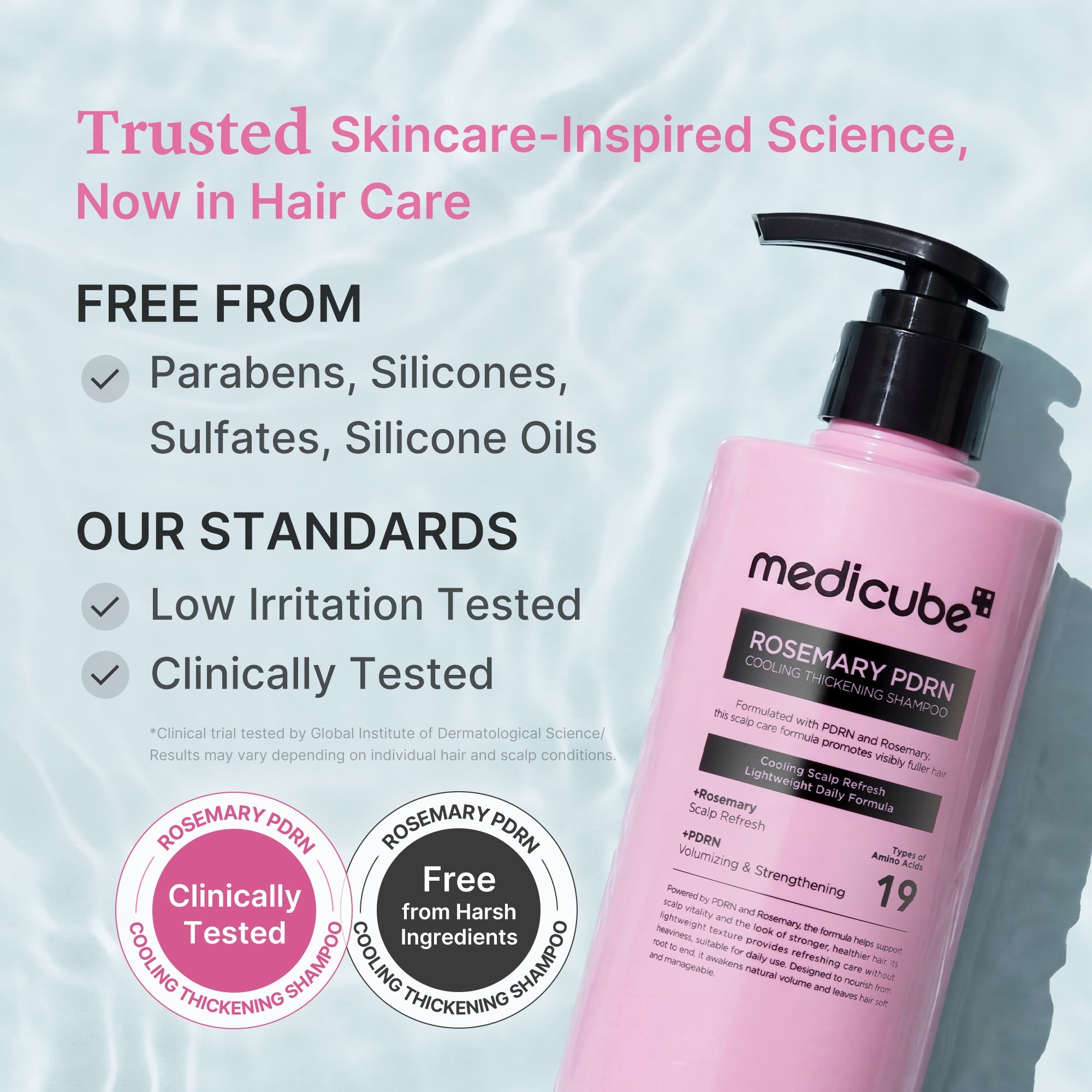 Rosemary PDRN Cooling Thickening Shampoo - Medicube Special Offer