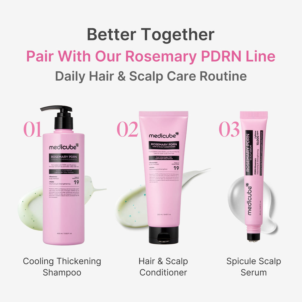 Rosemary PDRN Cooling Thickening Shampoo - Medicube Special Offer