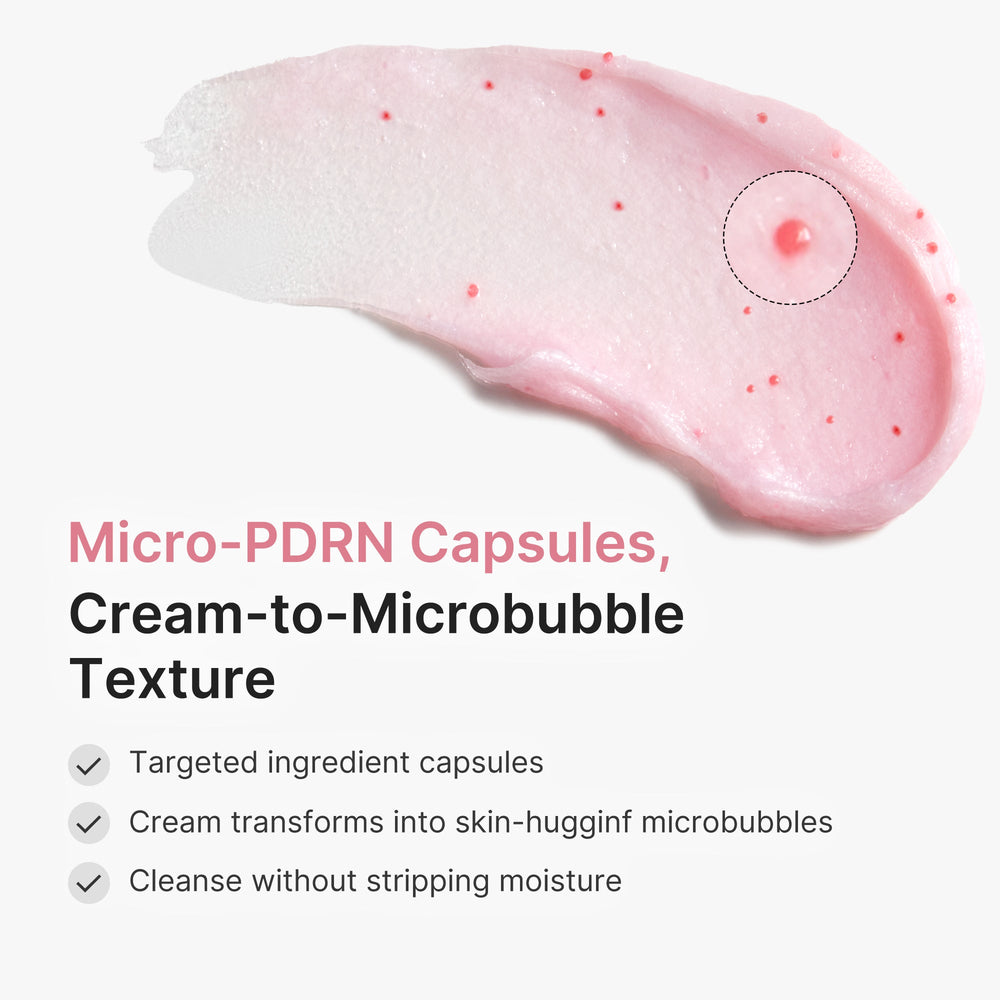 PDRN Pink Glutathione Capsule Foam Cleanser - Medicube Exclusive Deal