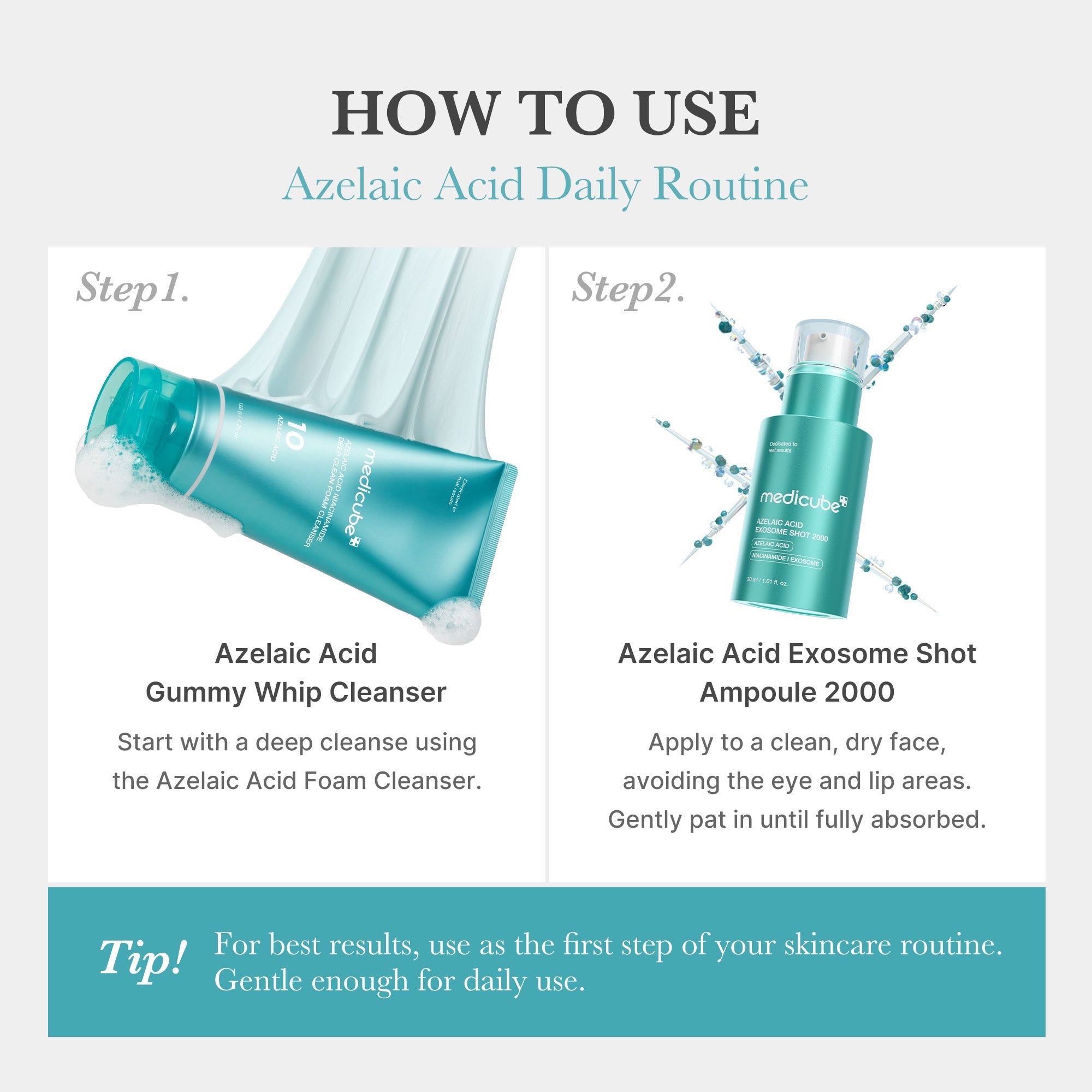 Azelaic Acid Exosome Shot - Medicube Value Deal