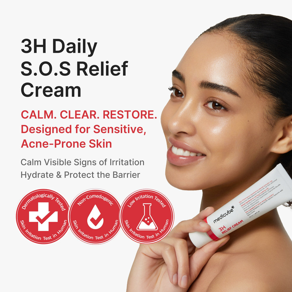 medicube 3H Daily Relief Cream | Daily Soothing Moisturizer for All - Medicube Hot Deal