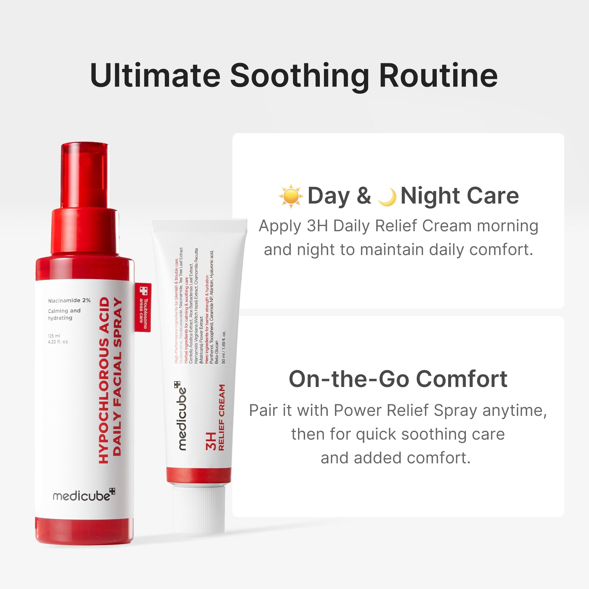 medicube 3H Daily Relief Cream | Daily Soothing Moisturizer for All - Medicube Hot Deal