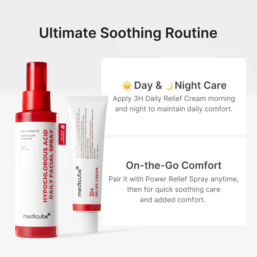 medicube 3H Daily Relief Cream | Daily Soothing Moisturizer for All - Medicube Hot Deal